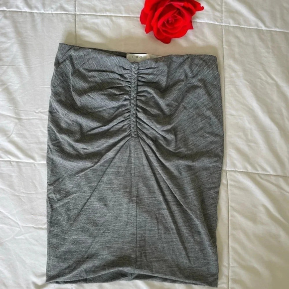 IRO Wily stretch mini skirt - Picture 4 of 10